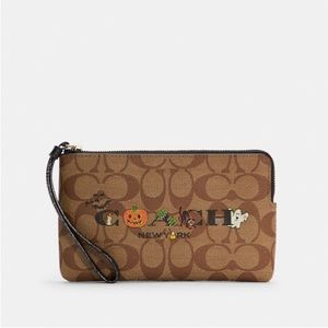 NWT Halloween Coach wristlet